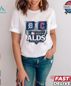 2024 ALDS Dueling Pin – Detroit Tigers vs. Cleveland Guardians MLB Logo t shirt
