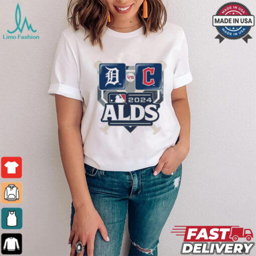 2024 ALDS Dueling Pin – Detroit Tigers vs. Cleveland Guardians MLB Logo t shirt