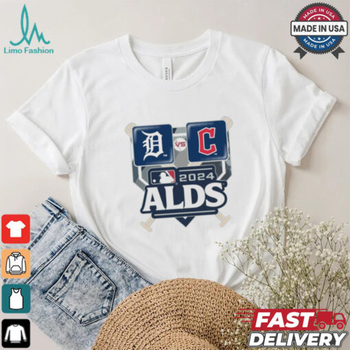 2024 ALDS Dueling Pin – Detroit Tigers vs. Cleveland Guardians MLB Logo t shirt