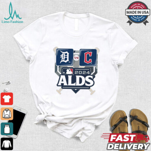 2024 ALDS Dueling Pin – Detroit Tigers vs. Cleveland Guardians MLB Logo t shirt