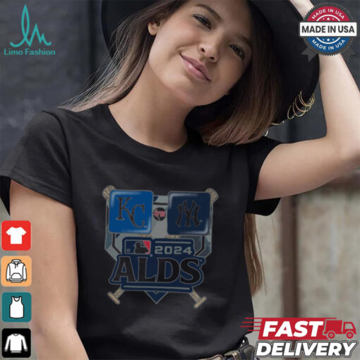 2024 ALDS Dueling Pin – Kansas City Royals vs. New York Yankees MLB Logo t shirt