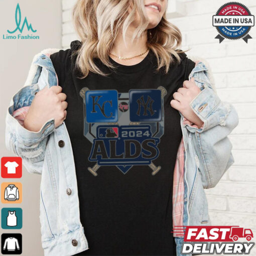 2024 ALDS Dueling Pin – Kansas City Royals vs. New York Yankees MLB Logo t shirt
