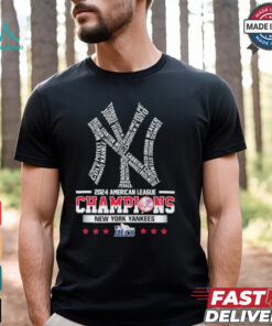 2024 American League Champions New York Yankees Shirt