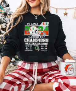 2024 Florida Cup Champions Miami Hurricanes Go Canes shirt