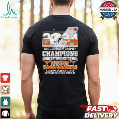 2024 Golden Hat Trophy Champions Texas Longhorns T Shirt