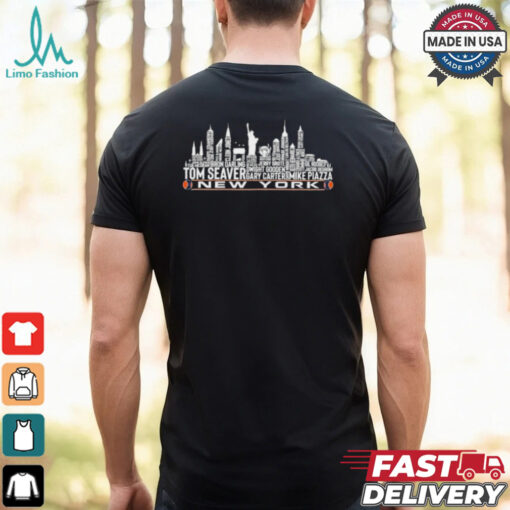 2024 New York Mets Baseball Team City Skyline T shirt