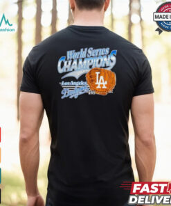2024 World Series Champions Los Angeles Dodgers MLB logo shirt