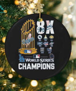 8X Dodgers World Series Champions T Shirt