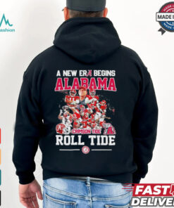 A New Era Begins Alabama Roll Tide Beat Georgia 2024 Shirt