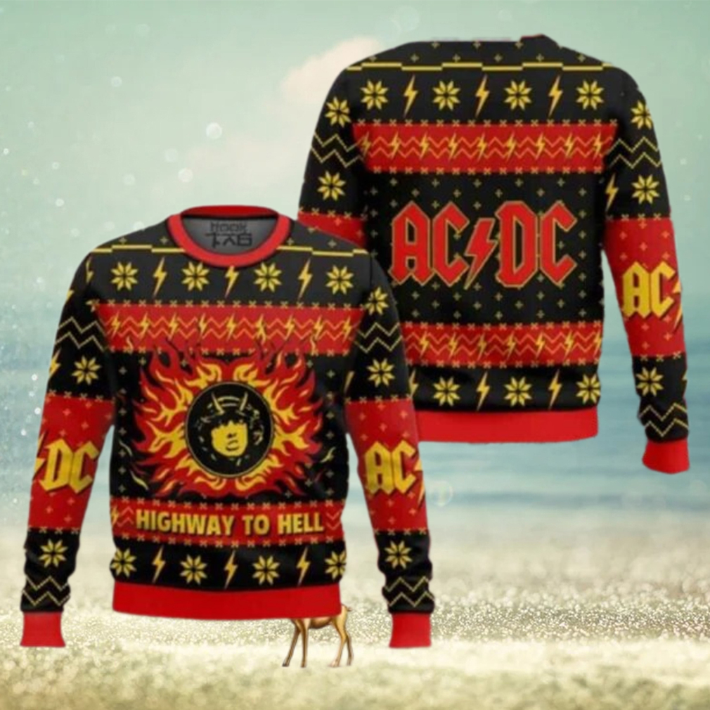 ACDC Highway To Hell Christmas Sweater Chirstmas Gifts 2024 Xmas For Family And Friends Ugly Sweater ACDC Highway To Hell Christmas Sweater Chirstmas Gifts 2024 Xmas For Family And Friends Ugly Sweater