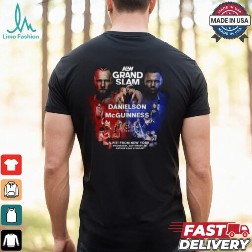 AEW Grand Slam 2024 Matchup Bryan Danielson vs Nigel McGuinness Shirt