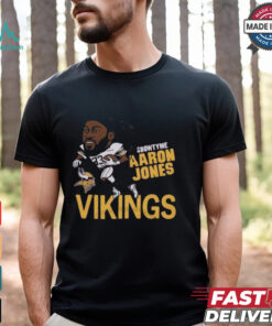 Aaron Jones Showtyme Minnesota Vikings Showtyme T Shirts
