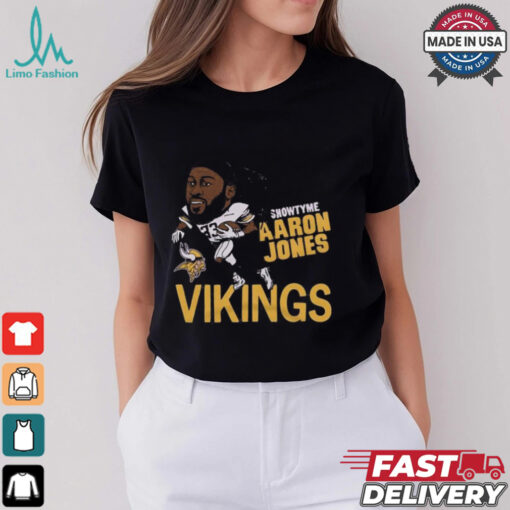 Aaron Jones Showtyme Minnesota Vikings Showtyme T Shirts