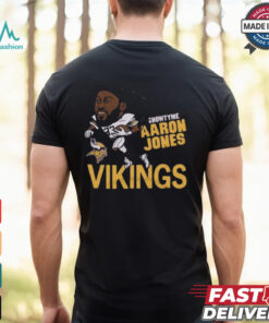 Aaron Jones Showtyme Minnesota Vikings Showtyme T Shirts