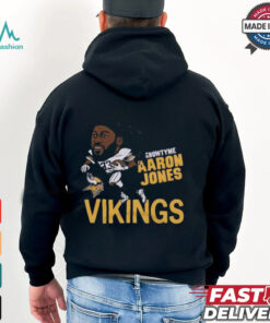 Aaron Jones Showtyme Minnesota Vikings Showtyme T Shirts