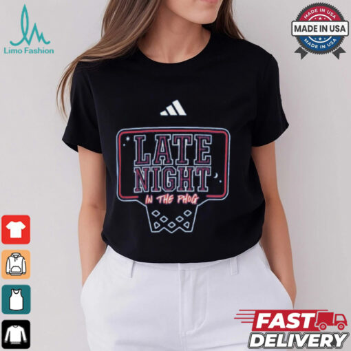 Adidas Kansas Jayhawks HOB Basketball Late Night In The Phog Short Sleeve T Shirt