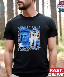 Aidan Hutchinson Detroit Lions vintage bootleg shirt