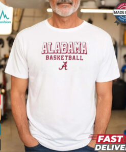 Alabama Champion Wordmark Basketball Logo T Shirt