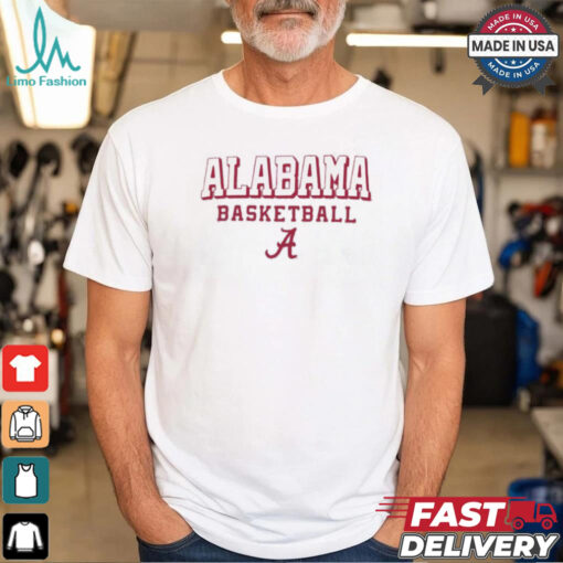 Alabama Champion Wordmark Basketball Logo T Shirt