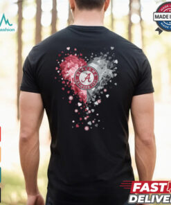 Alabama Crimson Tide Crystal Heart Shirt