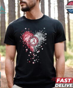 Alabama Crimson Tide Crystal Heart Shirt