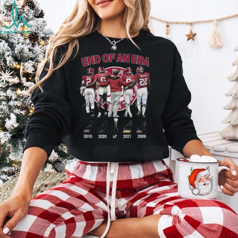 Alabama Crimson Tide The End Of An Era In 2024 T Shirt Alabama Crimson Tide The End Of An Era In 2024 T Shirt