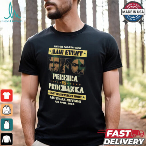 Alex Pereira vs. Jiri Prochazka T Shirt