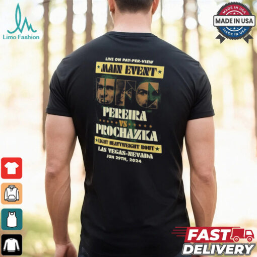 Alex Pereira vs. Jiri Prochazka T Shirt