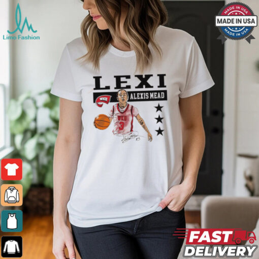 Alexis Mead Western Kentucky basketball signature shirt
