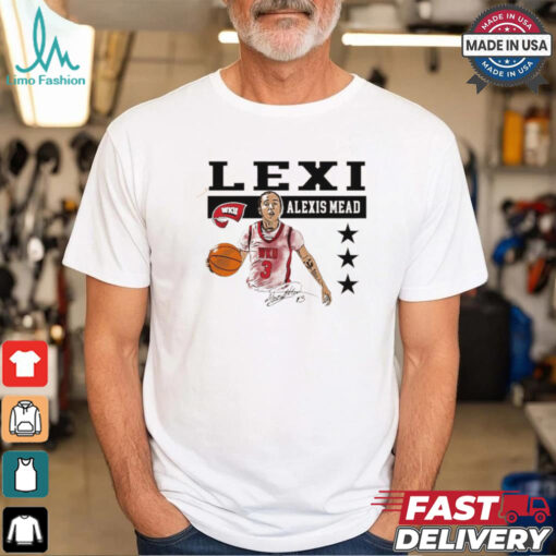 Alexis Mead Western Kentucky basketball signature shirt