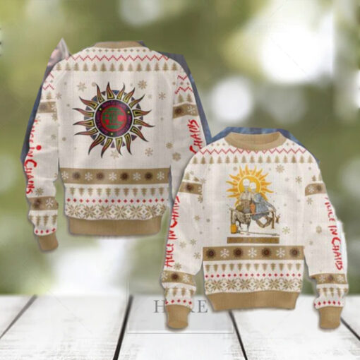 Alice In Chains Rock Band The Nona Tapes 2024 Christmas Ugly Sweater