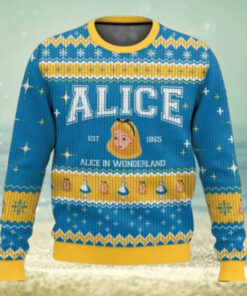 Alice in Wonderland Ugly Sweater