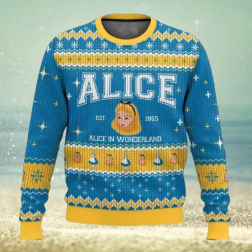 Alice in Wonderland Ugly Sweater