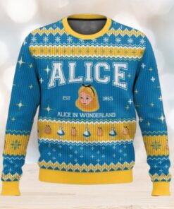 Alice in Wonderland Ugly Sweater