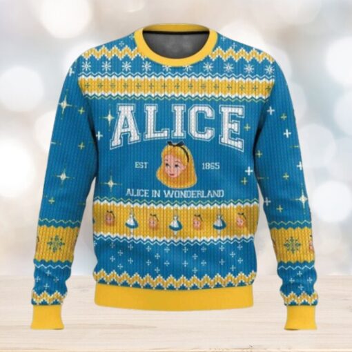 Alice in Wonderland Ugly Sweater