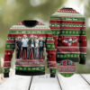 Christmas 2024 Bulldog Drink Natural Light Beer Ugly Sweater