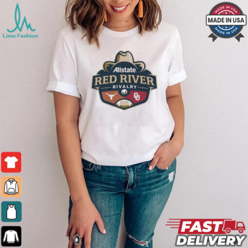 Allstate Red River Rivalry 2024 Oklahoma Sooners vs Texas Longhorns t shirt