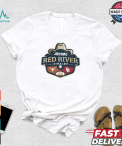 Allstate Red River Rivalry 2024 Oklahoma Sooners vs Texas Longhorns t shirt