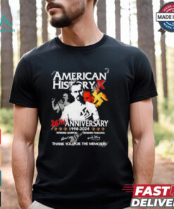 American History 26th Anniversary 1998 2024 Thank You For The Memories T Shirt