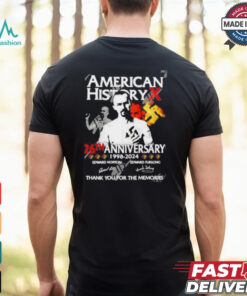 American History 26th Anniversary 1998 2024 Thank You For The Memories T Shirt