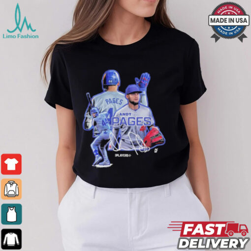 Andy Pages Los Angeles Dodgers National League Championship Series MLB Players CF T Shirts