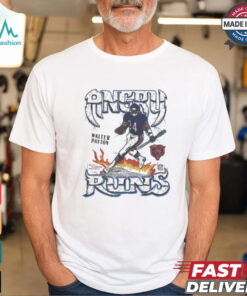 Angry Runs Chicago Bears NFL Walter Payton t shirt