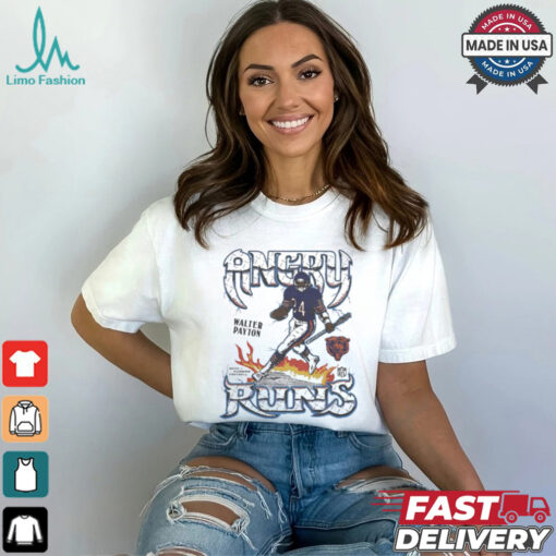 Angry Runs Chicago Bears NFL Walter Payton t shirt