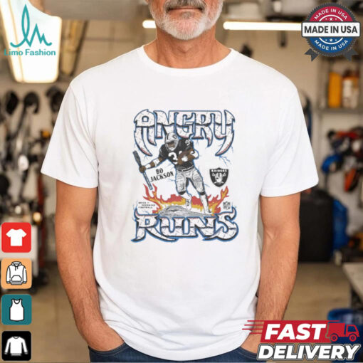 Angry Runs Las Vegas Raiders Bo Jackson t shirt