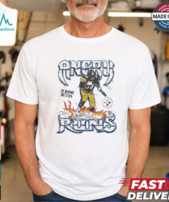 Angry Runs Pittsburgh Steelers NFL Jerome Bettis t shirt