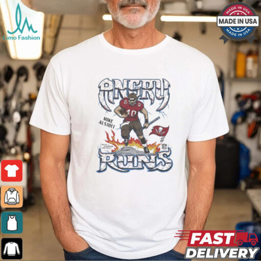 Angry Runs Tampa Bay Buccaneers NFL Mike Alstott t shirt