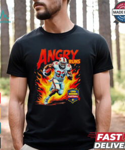 Angry Runs good morning football shirt