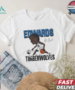 Anthony Edwards Minnesota Timberwolves signature vintage shirt