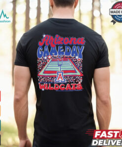 Arizona Wildcats Gameday Field 2024 T Shirt