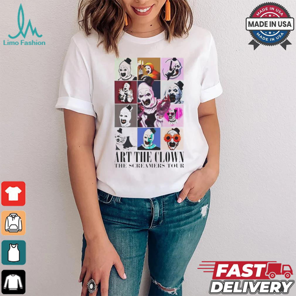 Art The Clown The Screamers Eras Tour shirt Art The Clown The Screamers Eras Tour shirt